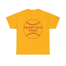 Valley View T-Ball Baseball 1999 Pop Star Sports T-shirt