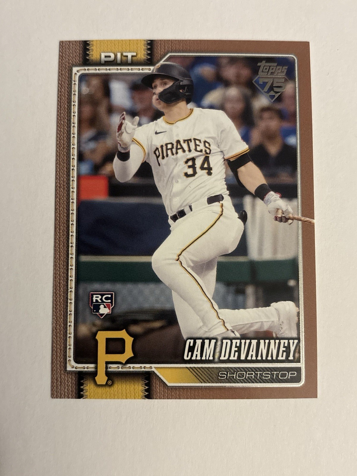2026 Topps Series 1 #268 Cam Devanney /2026- Gold (RC)