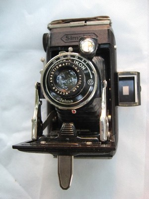 Zeiss Ikon Simplex: Analogkamera aus Sammlung 6x9. obj 10,5cm 6,3