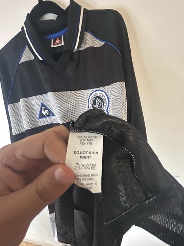 Signed Queens Park Rangers Football Shirt Away Men’s XL LE COQ SPORTIF 2000/01 - Picture 9 of 9