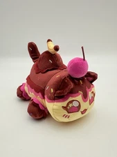 Aphmau Meemeows Plush Sundae Ice Dream Chocolate Sundae Cherry