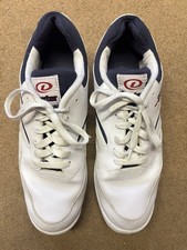 Dexter Bowling Shoes Mens Size 10-1/2 Medium White/Black.