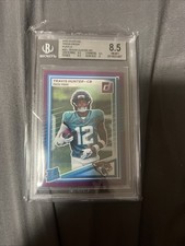 2025 Panini Donruss - Rated Rookie Travis Hunter #301 Purple Press Proof (RC)
