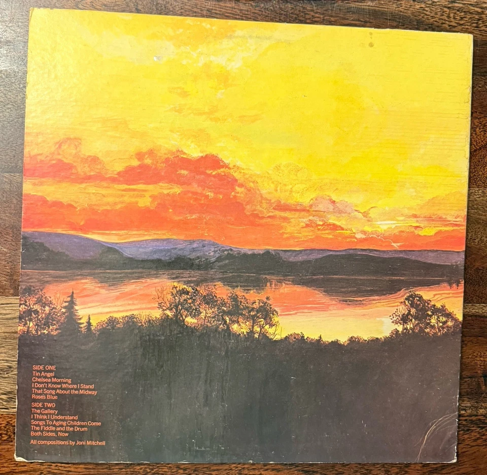 Joni Mitchell 1969 CLOUDS LP Vinyl Sleeve-Ex W/ Insert Record-M+ Beautiful Find - Image 2 of 4