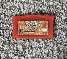 Pokemon Fire Red Nintendo Game Boy Advance Authentic Cartridge GBA Tested Saves