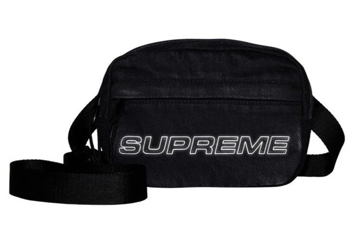 【完全未開封】supreme Denim Shoulder Bag Black Supreme Denim Mini Shoulder Bag FW25 | In stock – WEAR43WAY