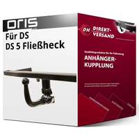 für DS DS 5 FließHeck Typ KF (Oris) AnhäNgerkupplung Vertikal Abnehmbar Neu