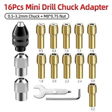 Drill Chuck Collet Set for wear resistance and durability for Dremel Rotary Tool