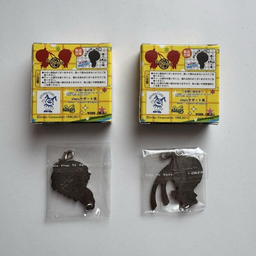 Persona 4 Golden Metal Charm Maskottchen Adachi Magatsu Izanagi Set ungeöffnet - Bild 2 von 2