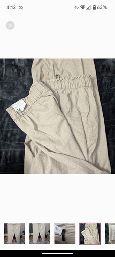 Lane Bryant neu mit Etikett Hose Größe 16 weites Bein bequeme Hose Arbeit Freizeit schneller Versand - Bild 3 von 5