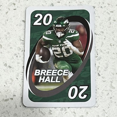 2024 Uno Fandom NFL New York Jets Green #20 Breece Hall
