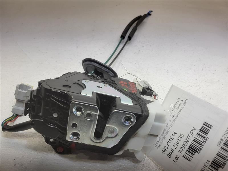 2014-2016 Kia Cadenza Front Passenger Door Lock Actuator 81320