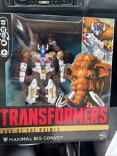 Transformers Age of the Primes Leader Class Maximal Big Convoy in hand