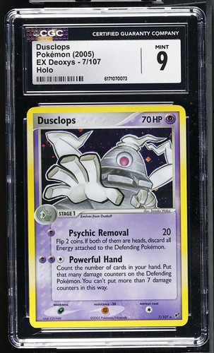 Dusclops graded CGC 9 for sale on eBay