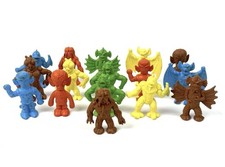Diener Complete Set Of 16 Space Creatures Monsters Aliens Rubber Premiums
