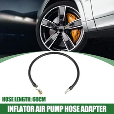 60cm Hose Length Universal Car Close Inflator Air Pump Extension Hose Adapter