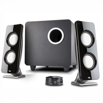 Cyber Acoustics CA-3610 2.1 Multimedia Speaker System with Subwoofer, Perfect...