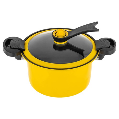 #ad Micro Pressure Cooker Non Stick Pot Stainless Steel Pressure Cooker Silver $41.45