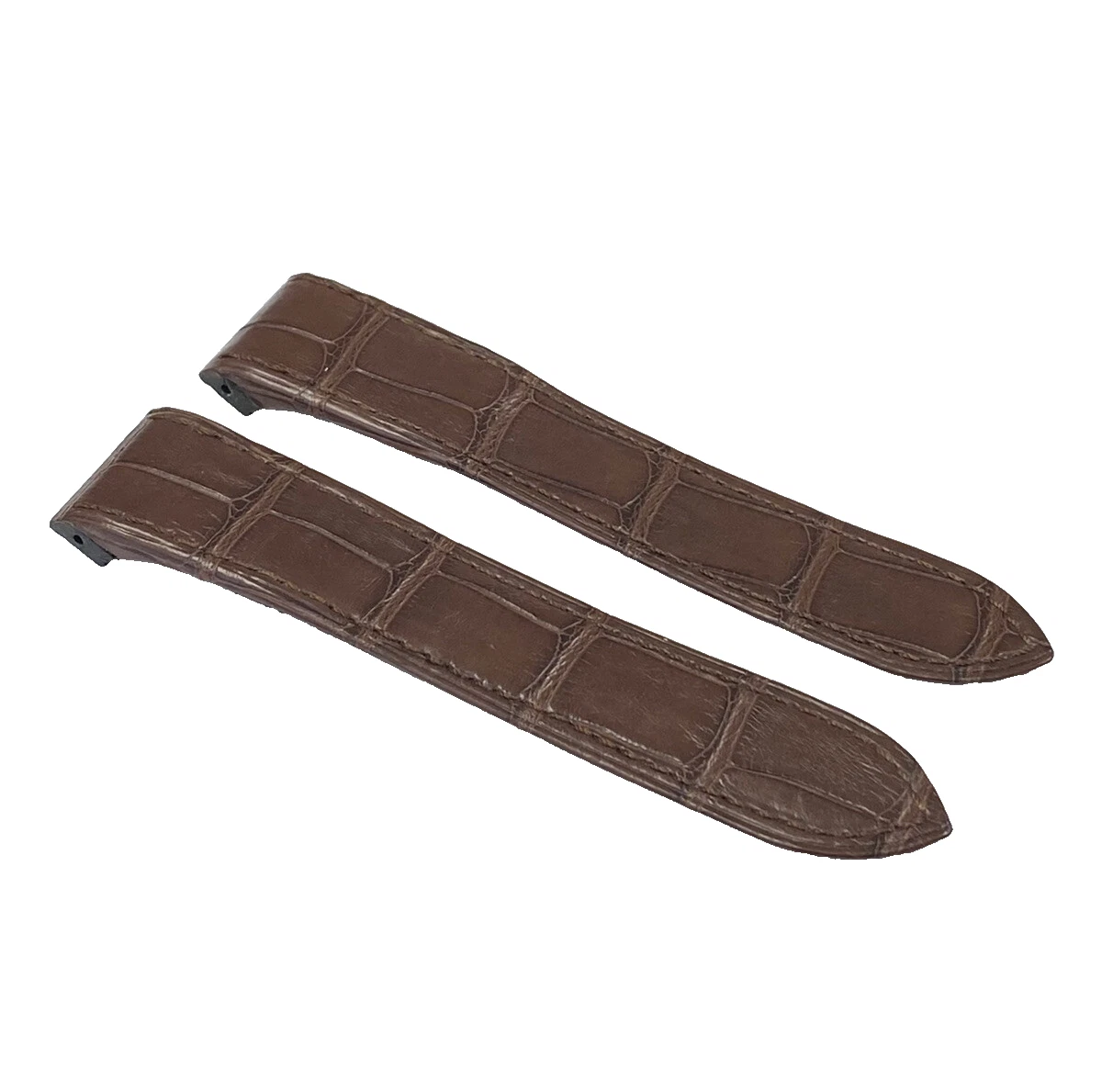 Cartier 別注 カーフストラップ 20/18mm タバコブラウン Cartier Brown 20 mm Band Width Wristwatch Bands for sale | eBay