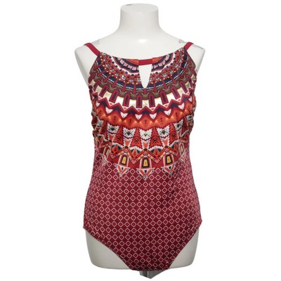 Amoena, Badeanzug, Größe: 90C, model: manda op hn, Rot/Mehrfarbig #Zsr