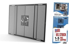 RV Screen Door Grille,Dog Friends Design, Aluminium Alloy Material Protects