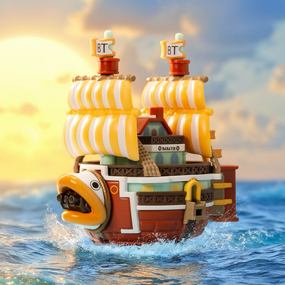 POP MART One Piece - The Grand Line Series Vehicles Authentic 2.09