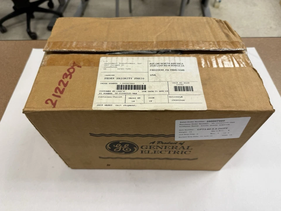 GE CPT3-60-0.5-2 CONTROL POWER TRANSFORMER, 500VA, 2400V: 120V Secondary - Image 2 of 4