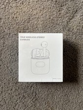 True wireless stereo earbuds