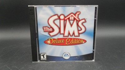 The Sims Deluxe Edition PC-CD Video Game Life Simulation EA Maxis