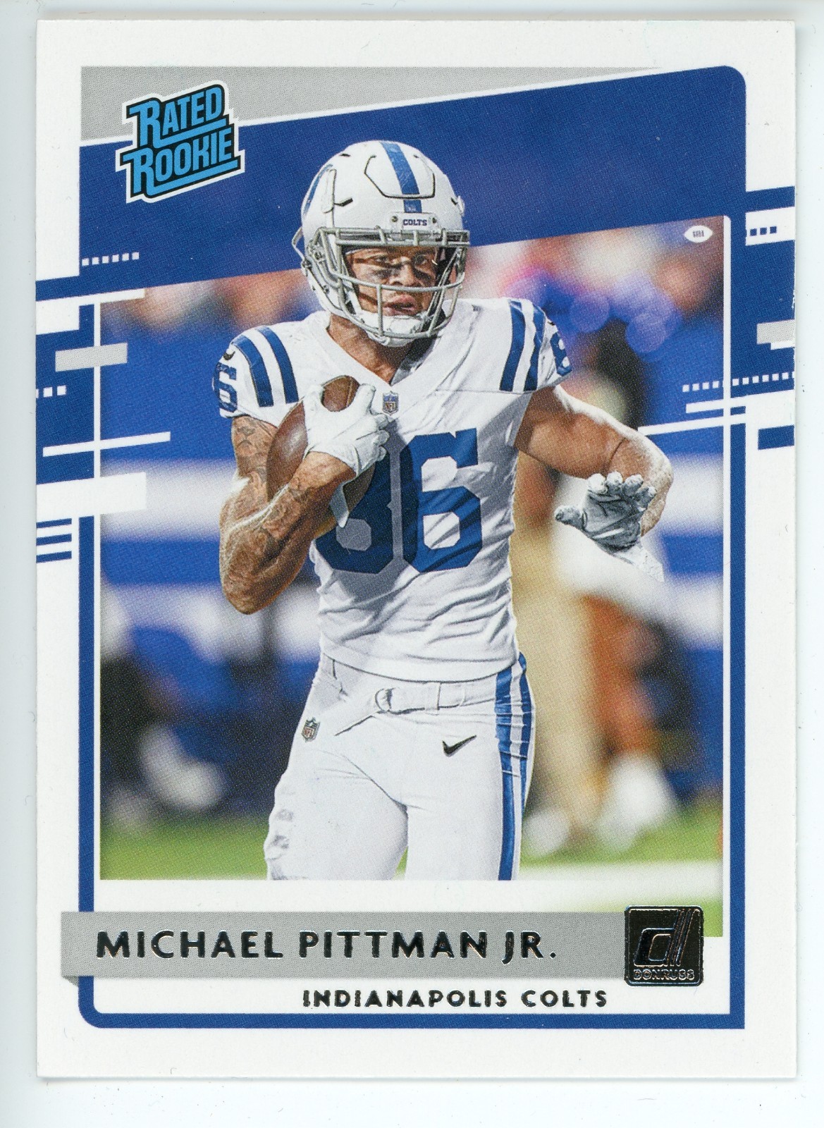 Michael Pittman Jr. Panini Donruss #322 Base