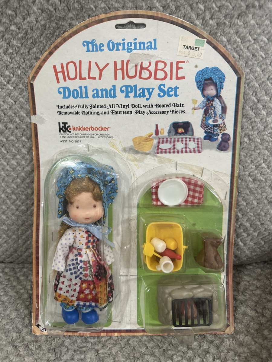 VINTAGE HOLLY HOBBIE DOLL PICNIC 'PLAYSET HOLLY' #9874