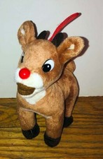 Rudolph Island Of Misfit Toys Rudolph 1998 Stuffins Plush Toy Ornament Vintage