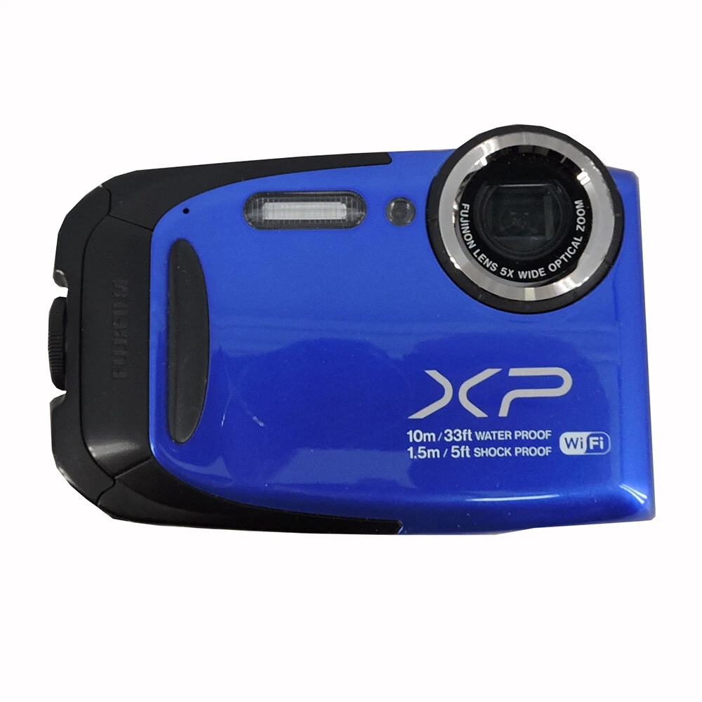 Fujifilm FinePix XP70 16MP Digital Camera with 5X Optical Zoom - Blue