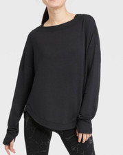 NEW All In Motion Women's Boatneck Super Soft Modal Sweatshirt Size Small