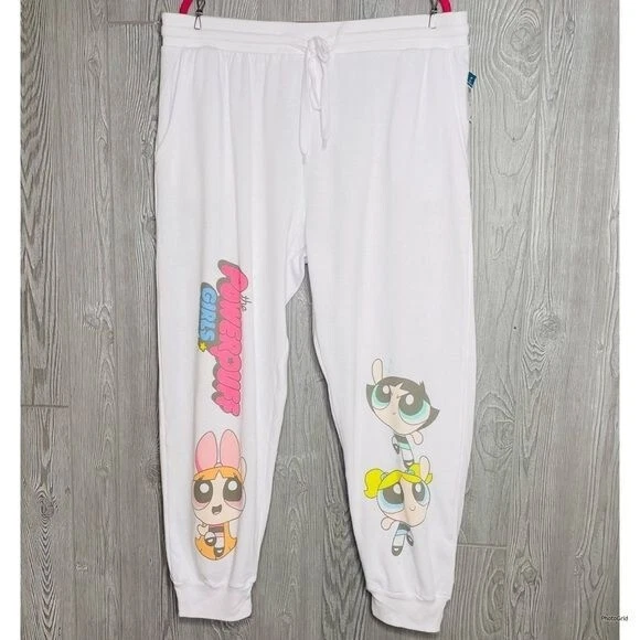 Nwt rue21 plus Cartoon Network powerpuff girls joggers sweat pants