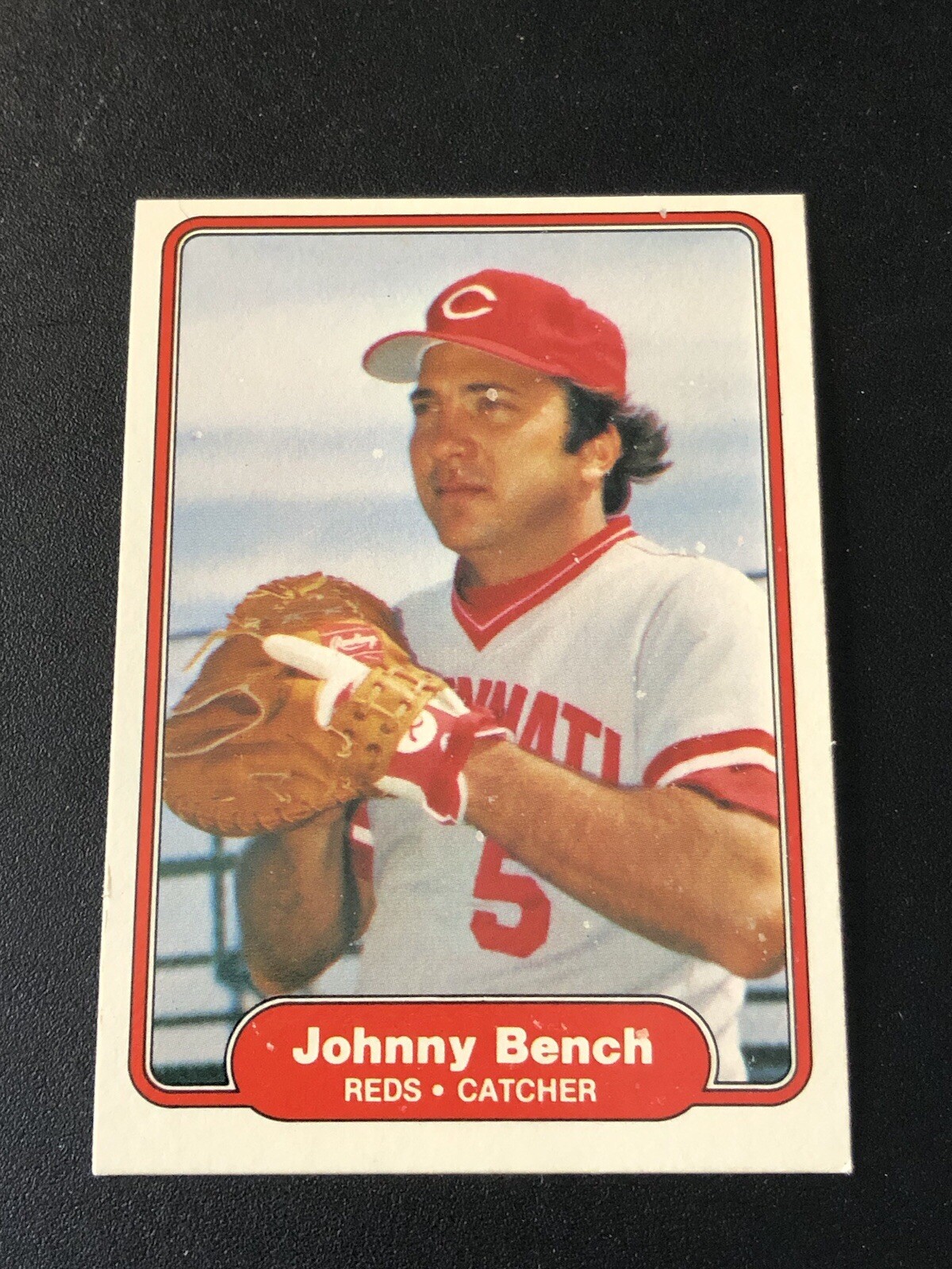 1982 Fleer Johnny Bench #57 HOF