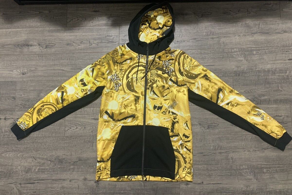 Nike Doernbecher Dragon Ball Z DBZ Donovon Gold/Black Hoodie Nike Doernbecher Dragon Ball Z DBZ Donovon Gold/Black Hoodie