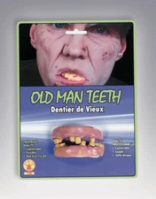 Old Man Teeth - Old Woman Teeth - Gross Out Your Friends - Reusable!
