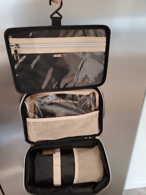 Nudestix Hanging Cosmetic Case NWT Black | eBay