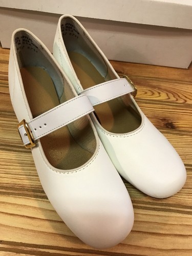 Majestic Size 5.5 N Womens Square Dance Shoes, White, Vintage - Picture 8 of 12