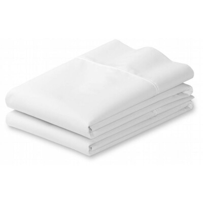 Pillowcases White Cotton Blend Pillowcases, Hotel Quality 20x30 2-Pack Standard