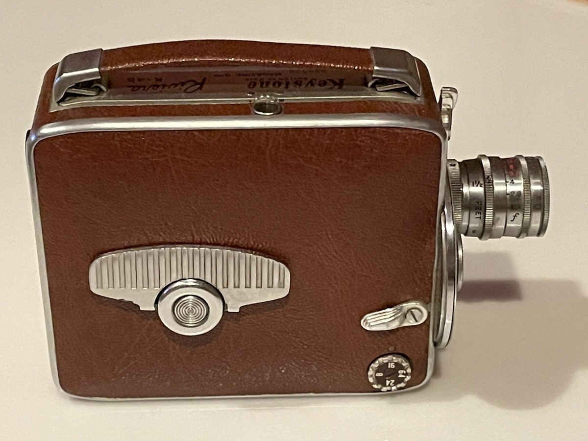 Keystone Riviera K-45 1950s 8mm Camera Kit With No.8 K-109 Viewer