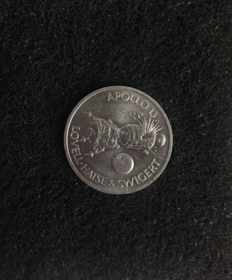 Shell Medaille  Apollo 13 Mission, Raumfahrt