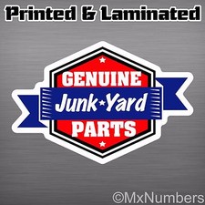 Genuine Junk Yard Parts Sticker Decal Vintage Hot Rod Bug Bus Race 4x4 Built Vw Genuine Junk Yard Parts Sticker Decal Vintage Hot Rod Bug Bus Race 4x4 Built Vw
