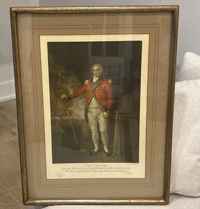 Vintage Golf Print To The Society of Golfers At Blackheath Henry Callender Esq.