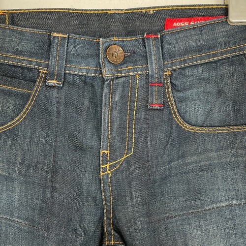 Pantalones vaqueros de mujer Miss Sixty Zuma Slim Fit corte bota W25 L34 azul pantalones vaqueros - Imagen 8 de 11