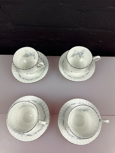 4 x Paragon Morning Rose Coffee Cups and Saucers 2 Sets Available - Picture 2 of 6