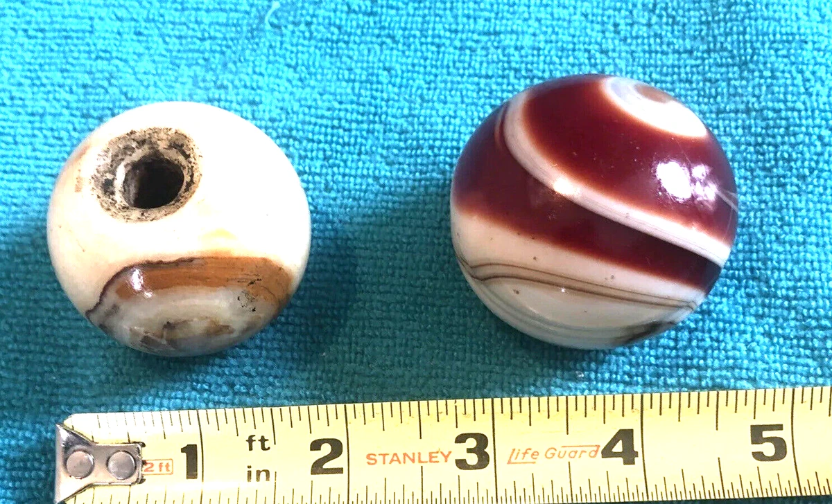 Vintage Swirl Slag Glass Marble Hot Rod Rat Rod Gear Shift Knobs