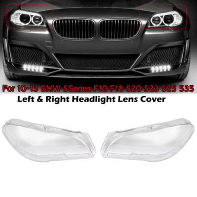 2xScheinwerferglas Abdeckung Linsen Streuscheiben für BMW 5 series F10 2010-2013