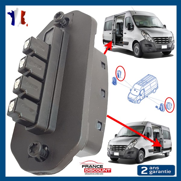 SchüTz TüR Seitlich Verschiebbar FüR Master 3 Movano B NV400 252160004R-image